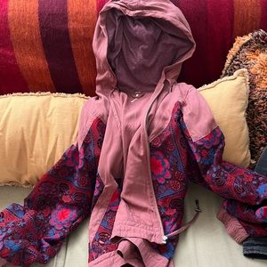 Free People embroidered jacket
